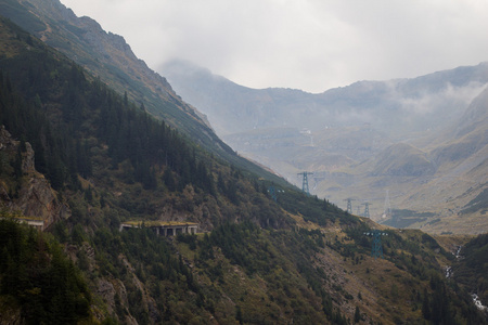 喀尔巴阡山脉 Transfagarasan 公路沿线