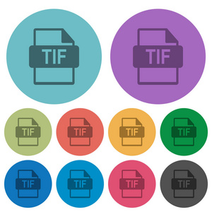 Tif 文件格式颜色较暗的平图标