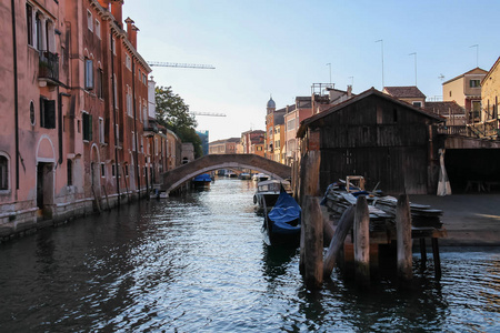 意大利威尼斯历史中心著名的水上街道
