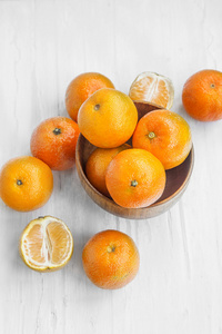 新鲜的柑橘水果