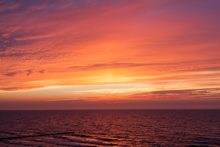 波罗的海日落