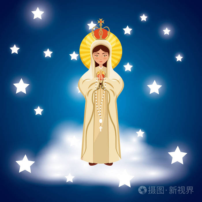 圣母玛利亚的图标