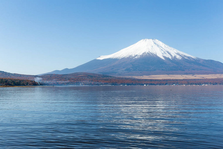 富士山和湖