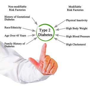2 型糖尿病的关系图