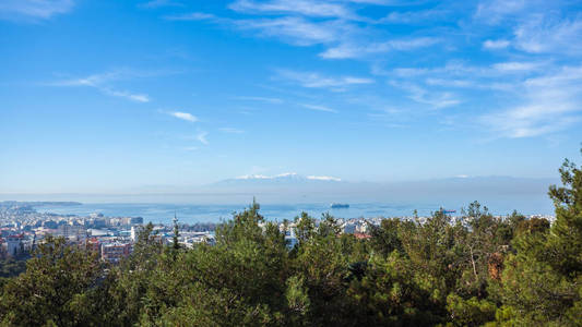 10.03.2018 塞萨洛尼基, 希腊塞萨洛尼基全景