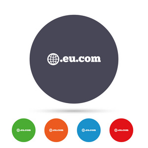 域名 Eu.Com 标志图标