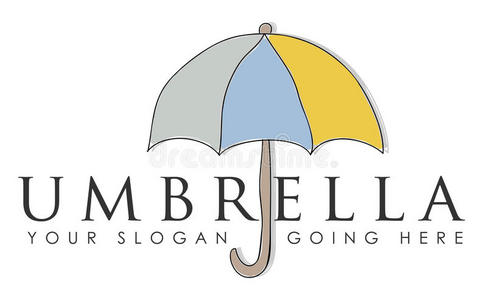 伞式商业标志图片
