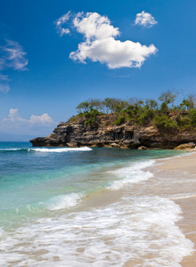 沙滩。印度尼西亚，巴厘岛