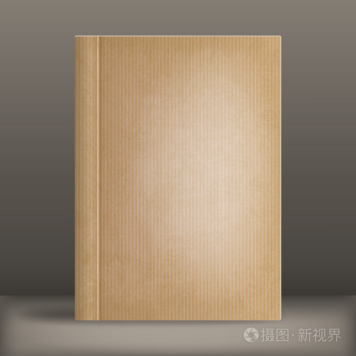 grunge空白书的封面