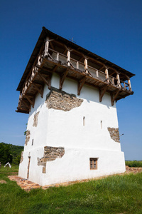 国家历史文化保护区 Busha。石塔Xvii 世纪。乌克兰