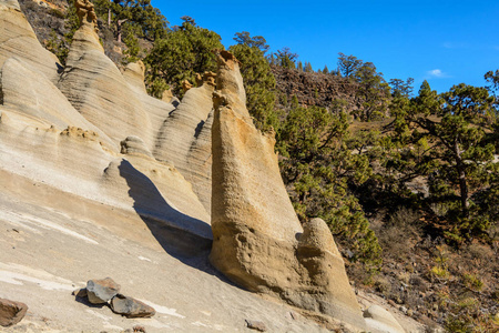 Paisaje 月在特内里费岛, 加那利群岛, 西班牙