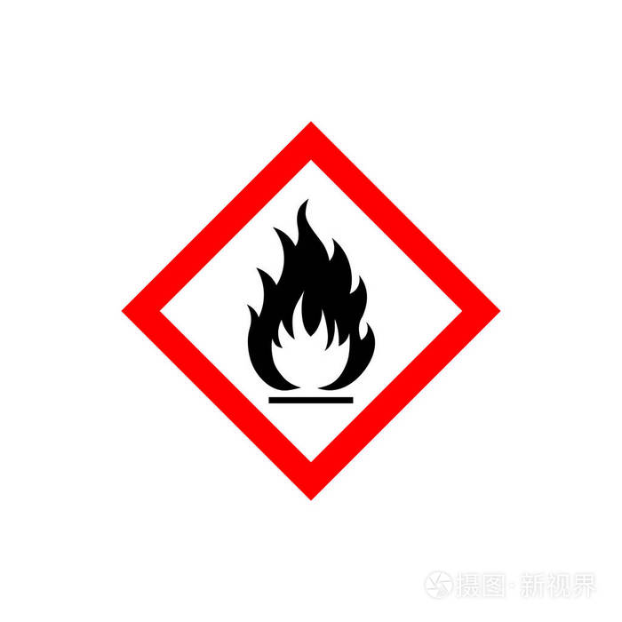 易燃标志图标