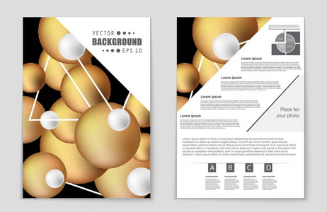 抽象矢量布局背景集。艺术模板设计 列表 头版 样机宣传册主题样式 横幅 想法 封面 小册子 打印 传单，书，空