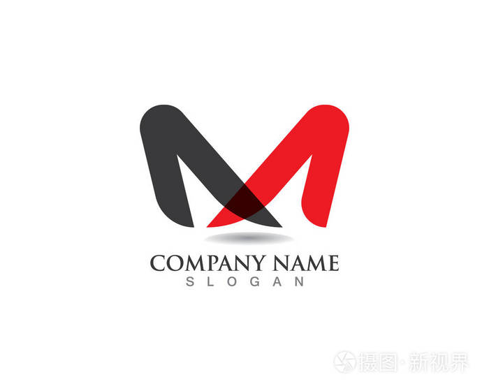 字母m矢量图标这类标志