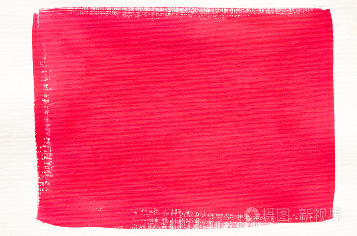 红色彩绘艺术画布背景