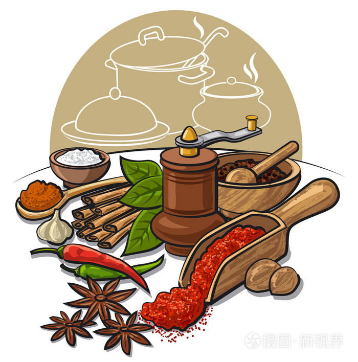 香料和香精插画-正版商用图片0nynad-摄图新视界