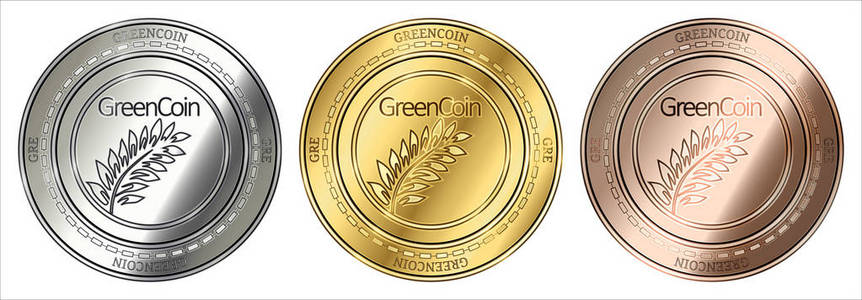 Greencoin Gre 硬币套装