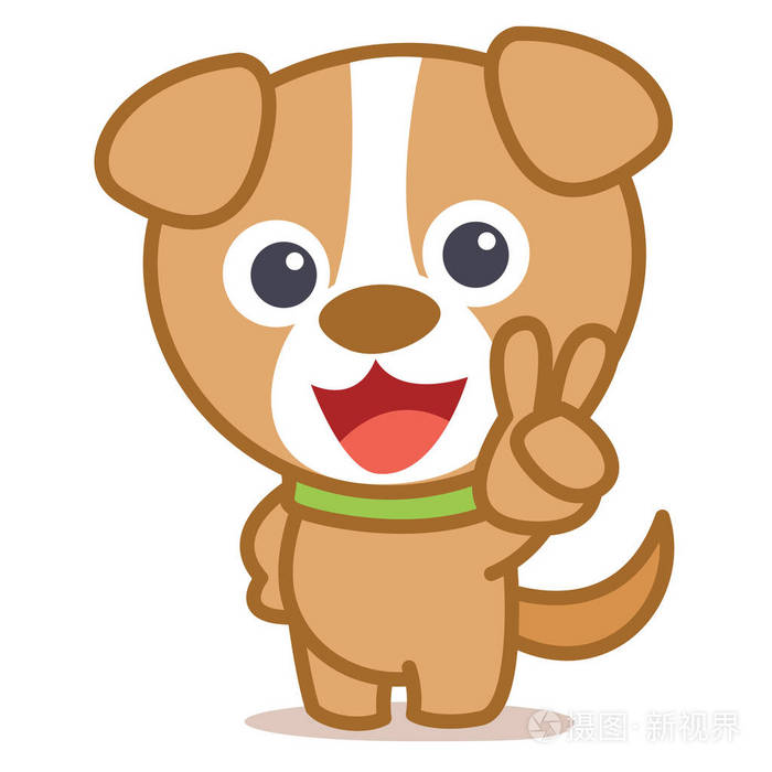人物狗动物卡通形象