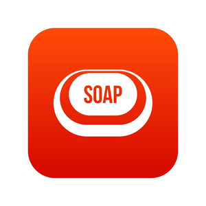 肥皂图标数字红色