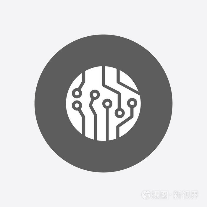 微芯片标志符号