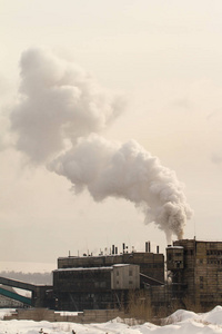 工厂烟雾污染