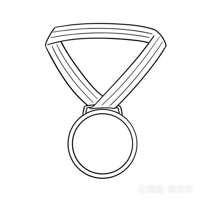 向量集的奖牌插画-正版商用图片0o5q8q-摄图新视界