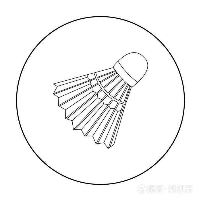 羽毛球图标大纲单项体育图标从大健身身体健康锻炼大纲