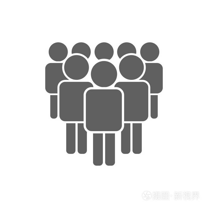 人群符号.组人物图标