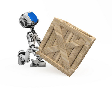 蓝屏机器人, 板条箱