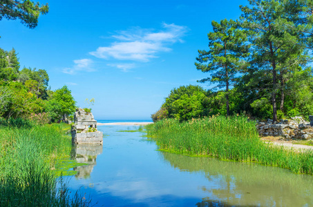 Olympos 河口, 土耳其