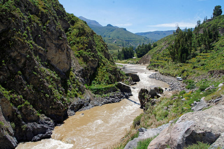 Colca 峡谷在阿雷基帕地区