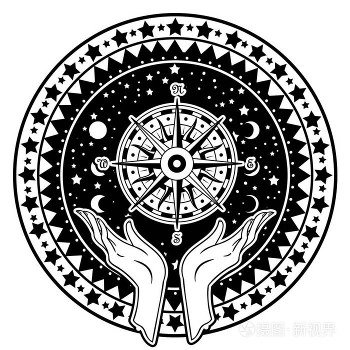 纹身设计, 神秘的魔术符号为您的使用