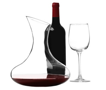 玻璃瓶红葡萄酒