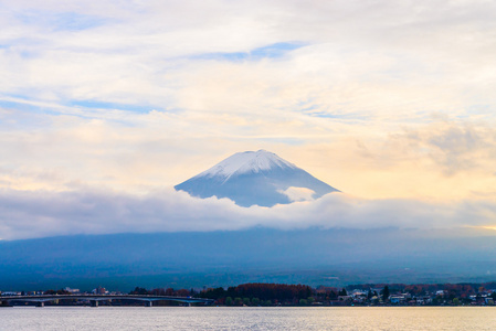 富士山的美景