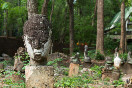 佛像在梧，清迈，泰国北部旅行