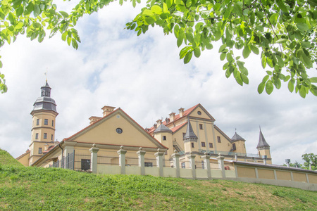 Nesvizh, 白俄罗斯2018年6月 Nesvizh 城堡在白俄罗斯