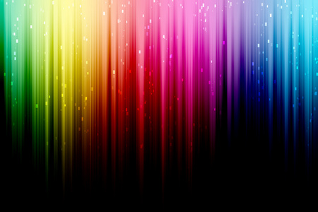 彩虹光概念背景