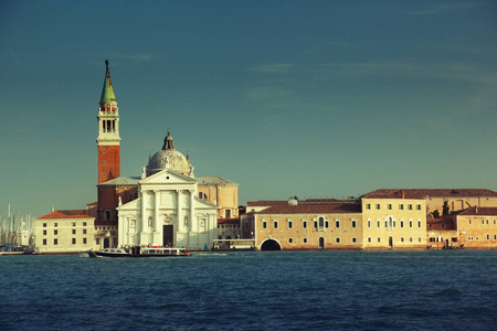 大运河的圣乔治教堂，威尼斯，意大利