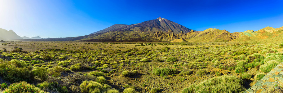 特内里费岛的泰德火山景观