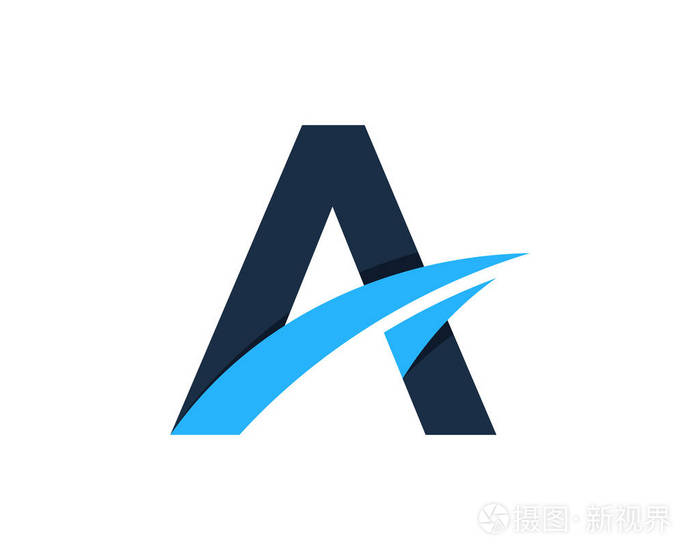 字母a标志图标设计