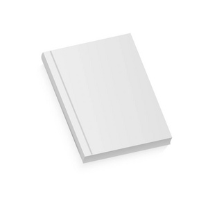 白色现实空白小册子