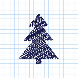 圣诞节树图标