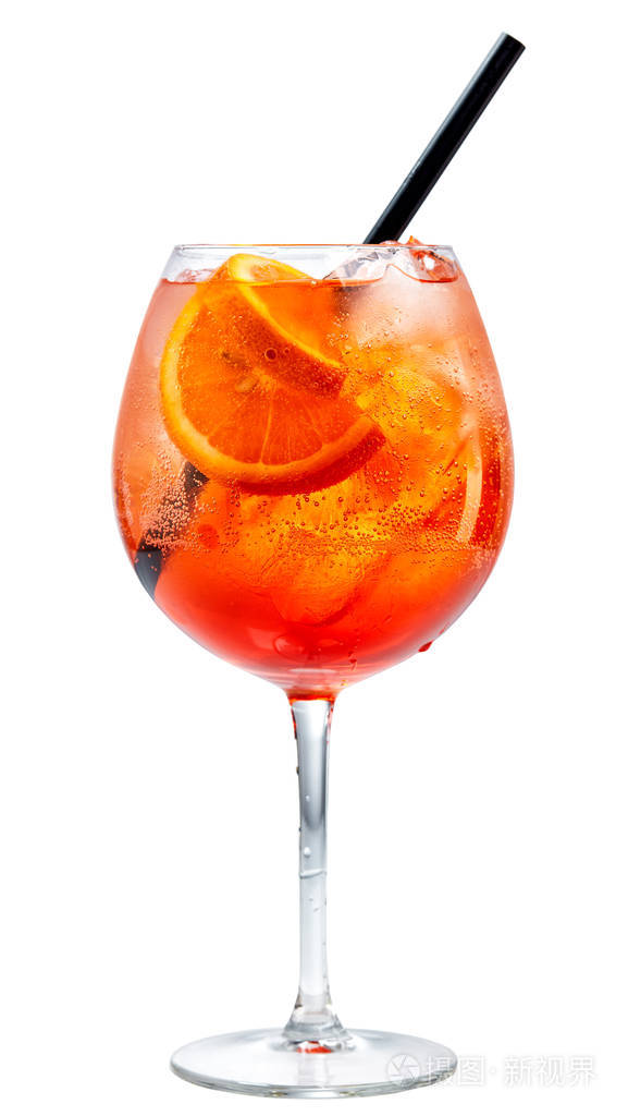glassaperolspritz鸡尾酒