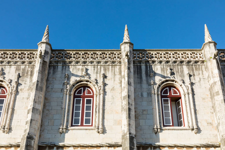 热罗尼姆斯修道院在里斯本，葡萄牙