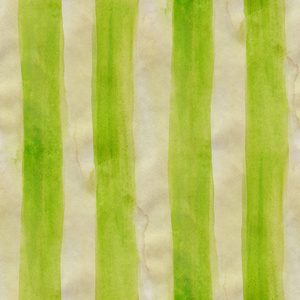 绿色条纹抽象艺术无缝地带壁纸水彩