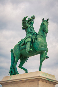 马和骑手的雕像巴黎