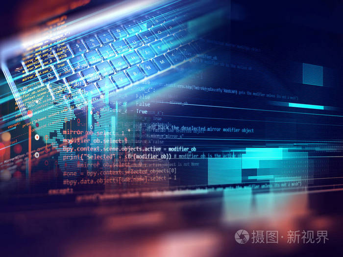 编程代码抽象技术背景的软件开发和计算机以股代息