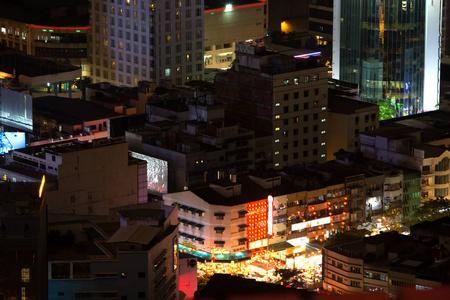 吉隆坡城市夜景