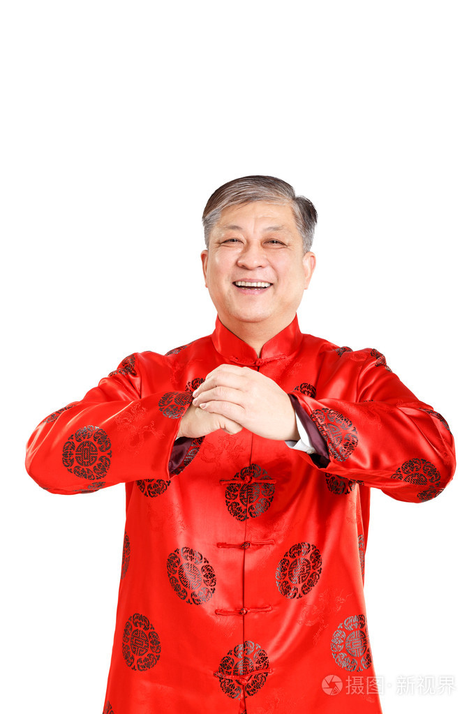 标准的国语,手势老人的肖像