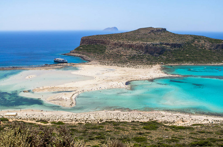 balos 海滩，克里特岛，希腊